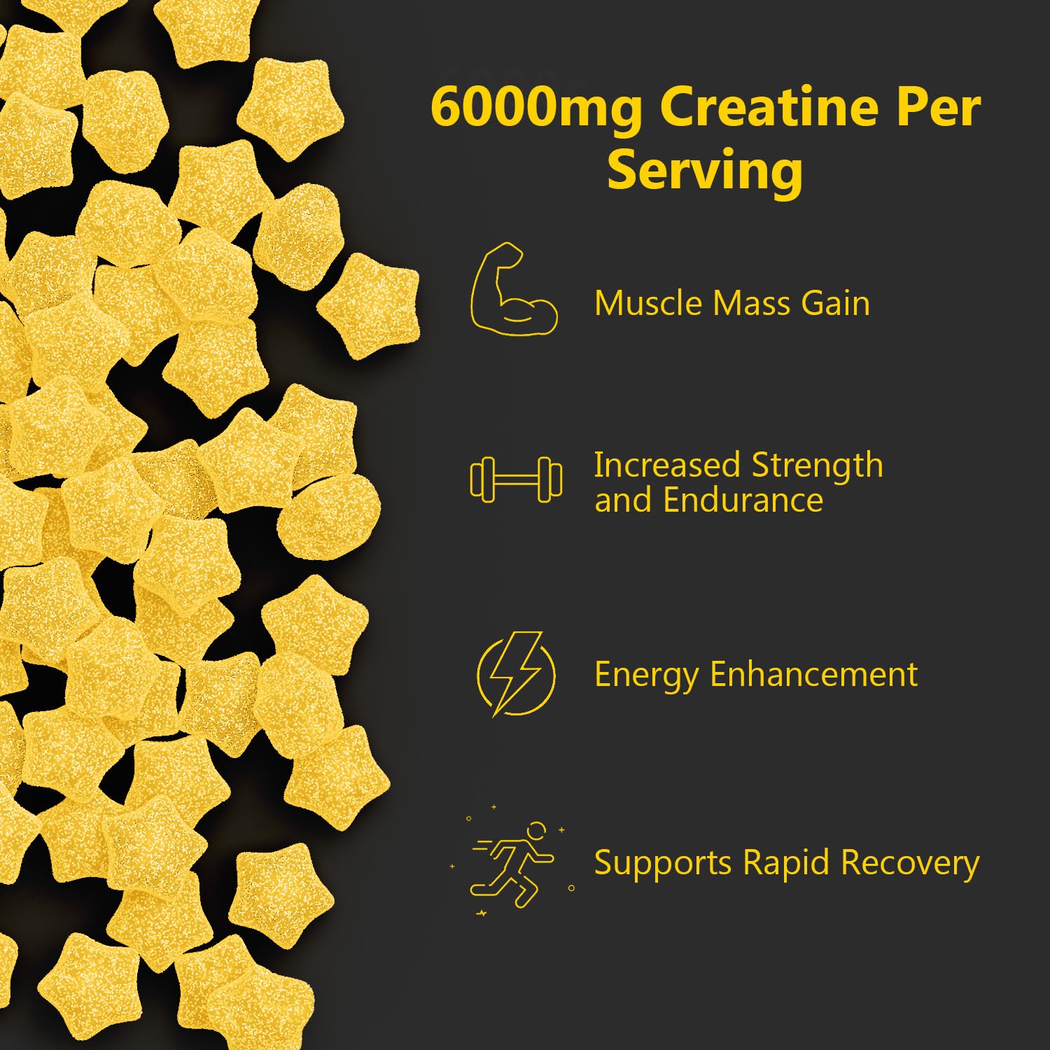Gommes Anfinsen 6000mg: dosage clair et pratique.