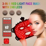 ANGAUSS masque portable avec coussin oculaire et bandeau réglable pour un ajustement sûr.
