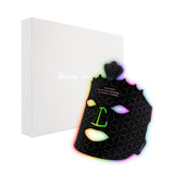 ANGAUSS masque LED rouge 7 couleurs sur le visage pour un teint plus uniforme.