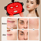 ANGAUSS silicone doux épouse les contours du visage pour un port confortable.