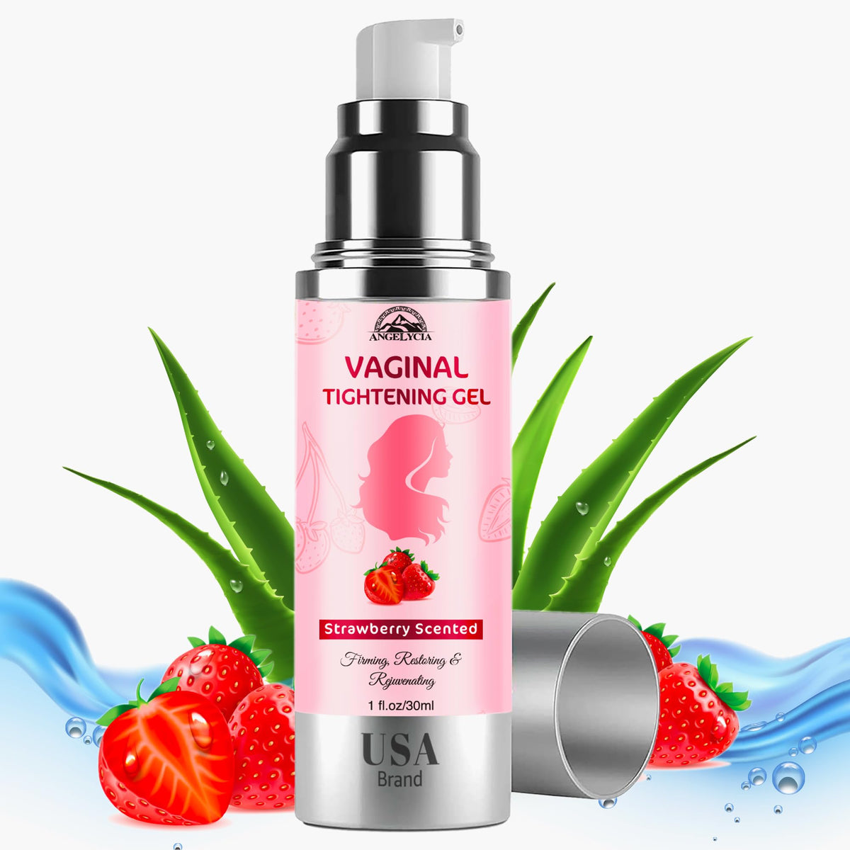 ANGELYCIA baume tonifiant intime, texture onctueuse offrant confort durable.