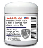 Angels Lab Gel Argent Colloïdal 4oz — emplacement et application simple.