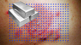 Premier plan: flacon Angels Lab argent colloïdal, concentré et pur.
