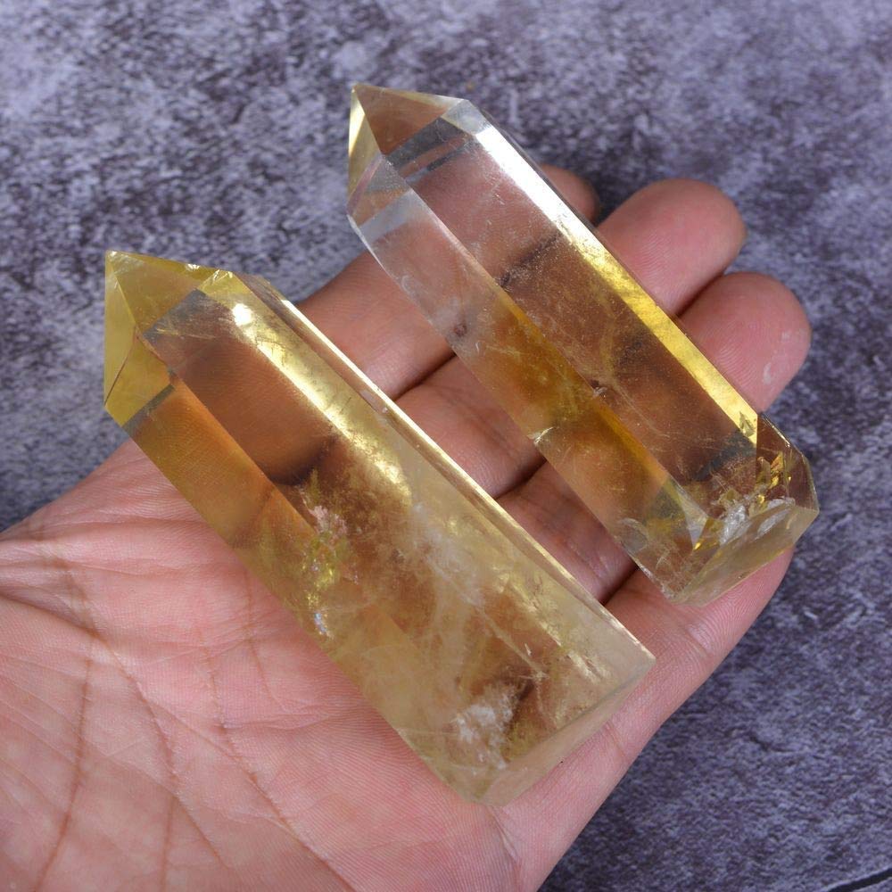 Angelstones Citrine déco maison et figurine prête à embellir bureau ou salon