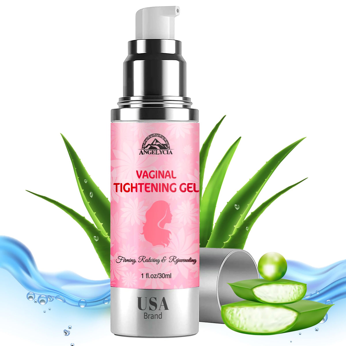 ANGELYCIA Baume Tenseur Intime – bouteille 30 ml pour hydratation et confort