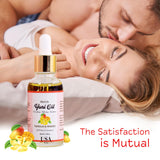 ANGELYCIA MERICH Huile Yoni – Parfum vanille-mangue pour une sensation agréable.