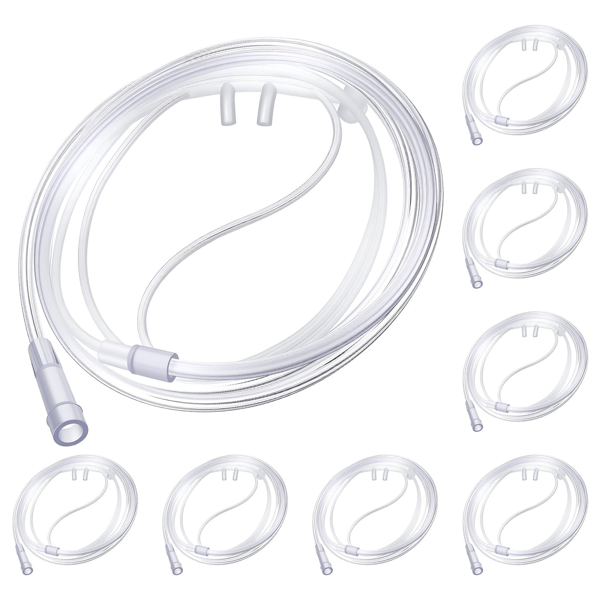 Cannule nasale Anglechic 4ft transparente pour port discret et confortable.