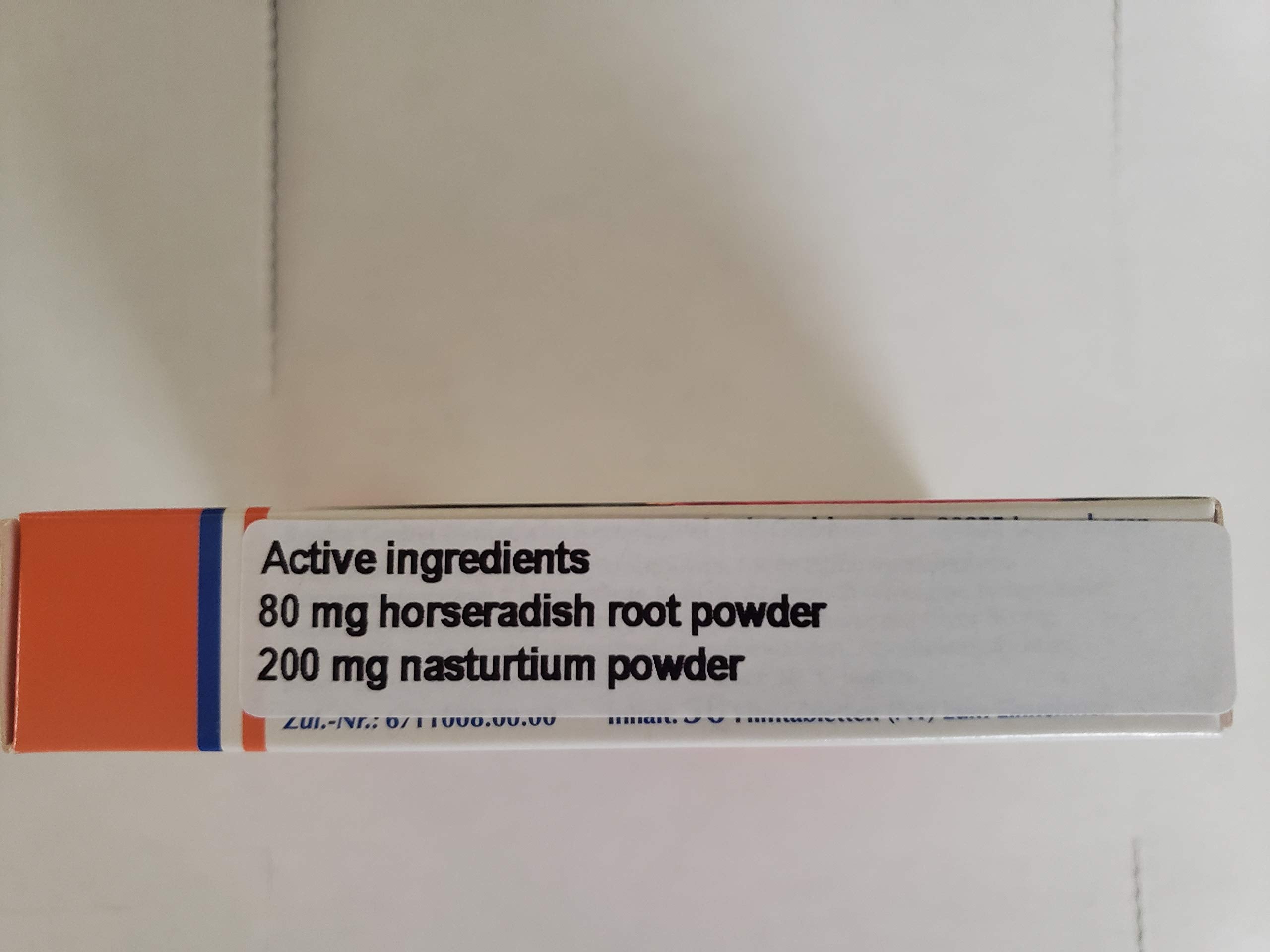 Angocin Anti-Infek N, ingrédients naturels visibles, formulation allemande.