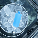 Angoily packs glace réutilisables 4-pack, pratique pour le voyage.