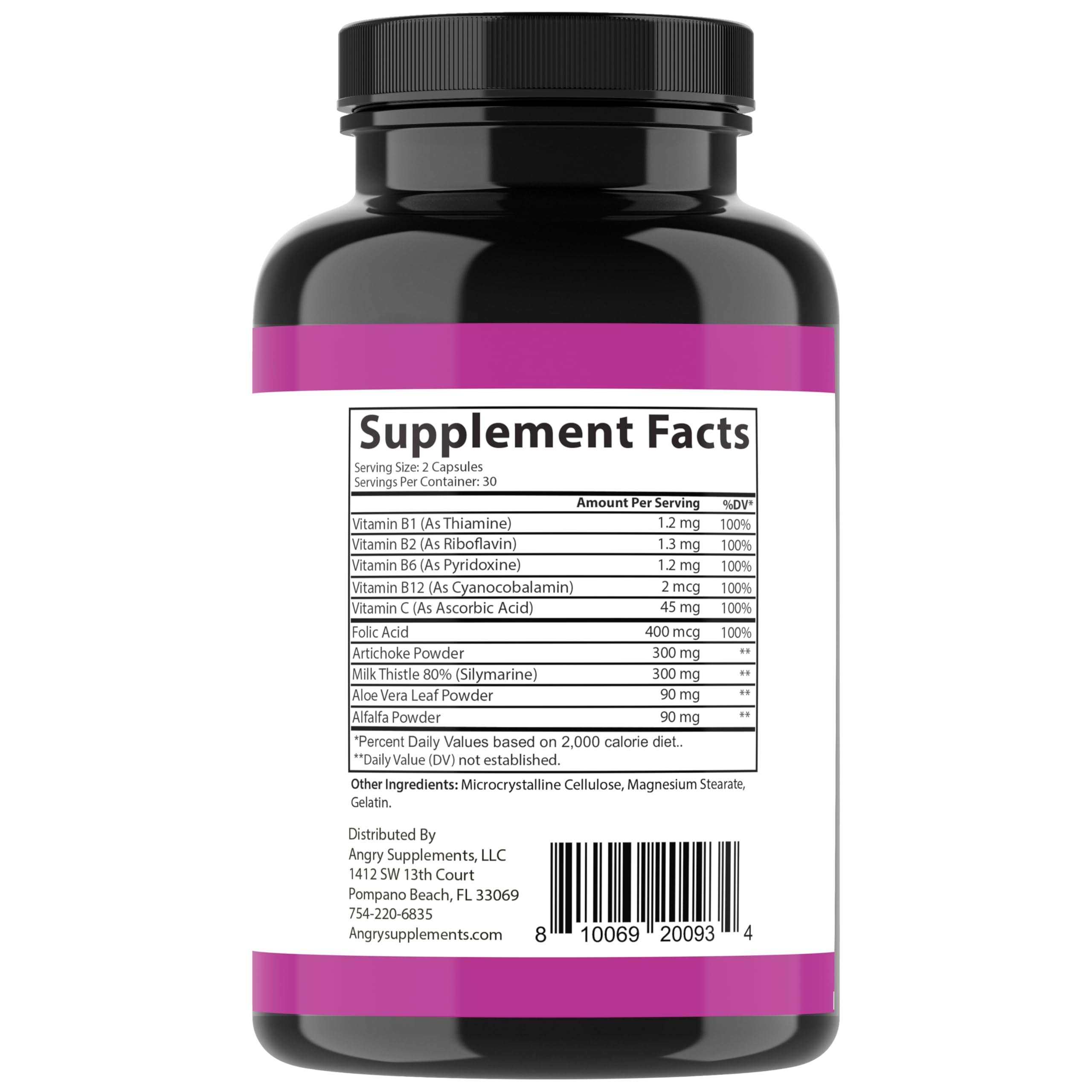 Angry Supplements Aloé véra et Luzerne: douceur digestive et détox possible.