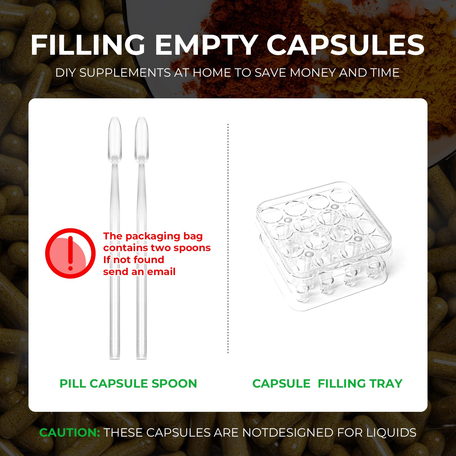 Angtai JN capsules vides sans odeur et sans goût, respectent vos saveurs.