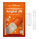 Angtai JN capsules gelatine taille 00 pur bovin, faciles à remplir pour vos compléments maison.