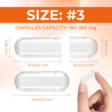 Kit remplissage Angtai JN avec deux cuillères, pratique pour doser et fermer les gélules.