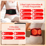 ANHOM Ceinture abdomen, LED 660nm et 850nm pour relaxation ciblée.