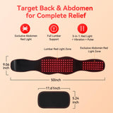 ANHOM Ceinture contrôle indépendant dos et abdomen pour personnalisation.