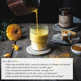 Anima Mundi Apothecary ingrédients bio, calendula inclus, pour collagène végan et soin cutané.