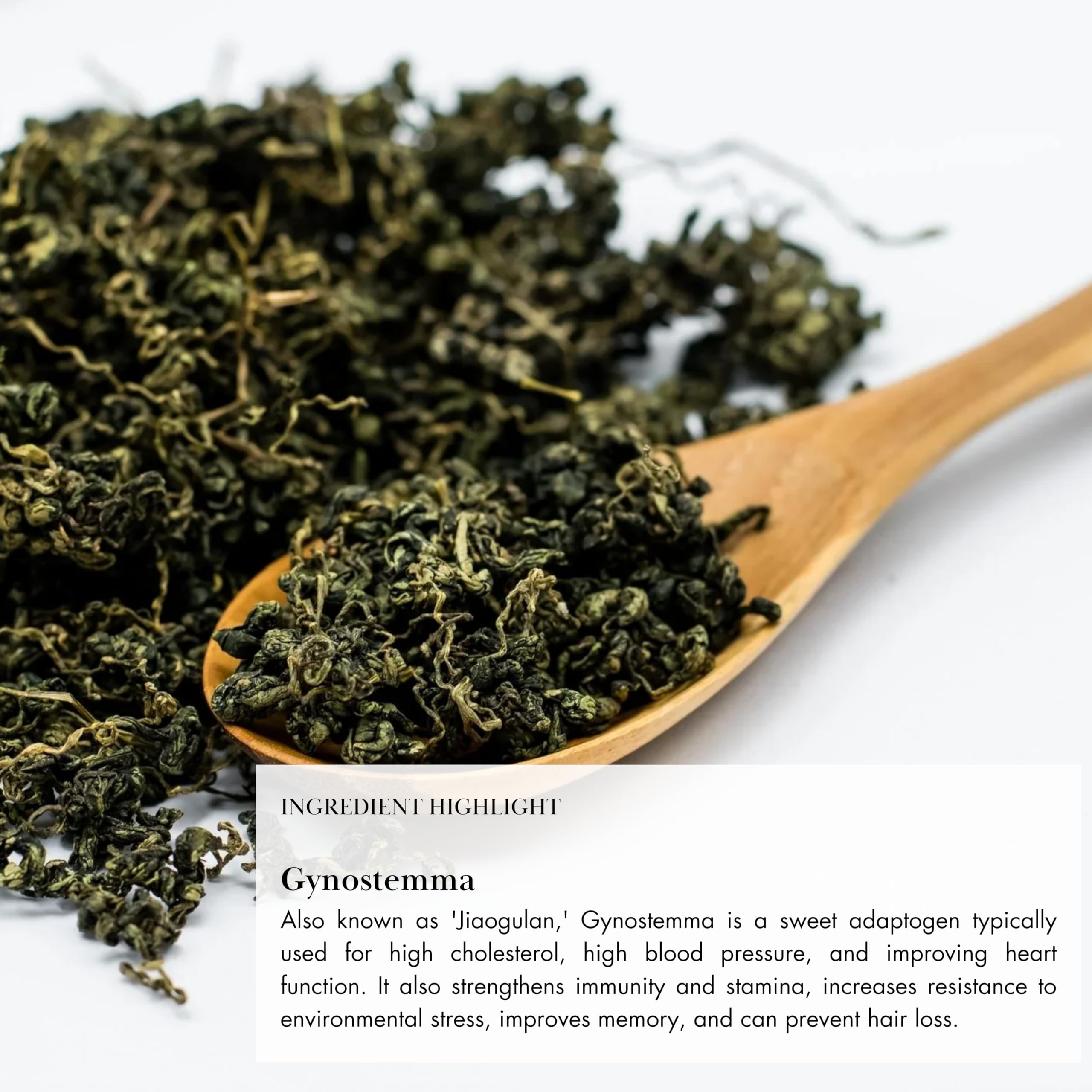 Anima Mundi Apothecary ingrédients bio, he-shou-wu inclus pour équilibre capillaire.