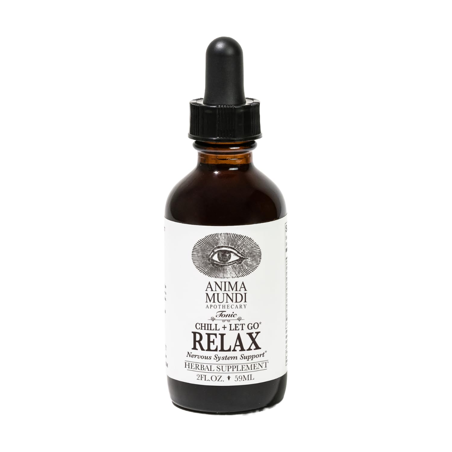 Anima Mundi Relax Tonique en bouteille, calme et équilibre.