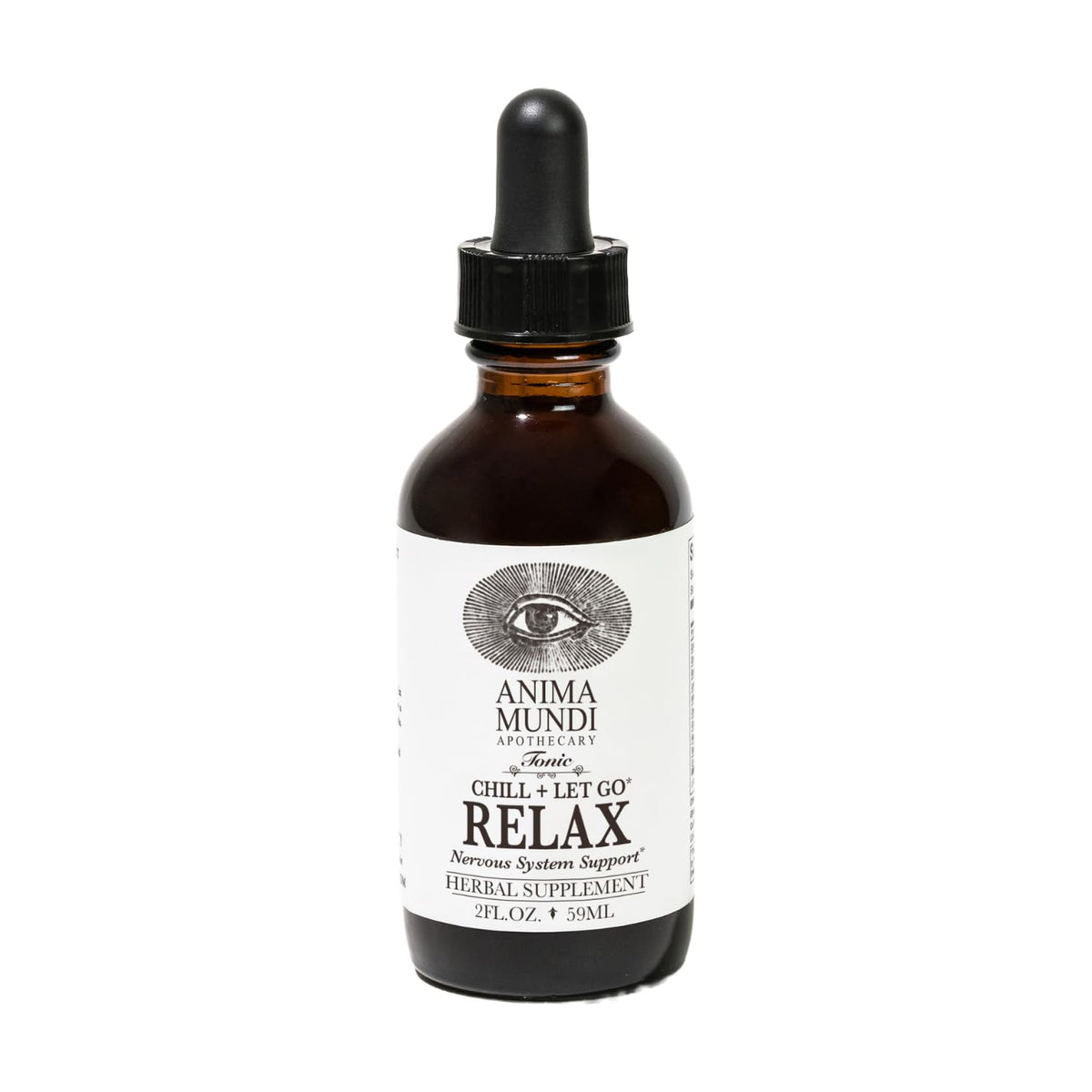 Anima Mundi Relax Tonique en bouteille, calme et équilibre.