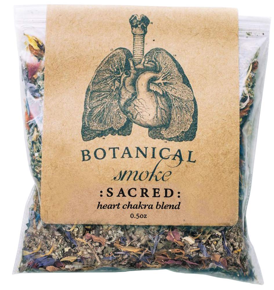 Anima Mundi Apothecary Fumée Sacrée – armoise, mélange relaxant pour une détente douce.