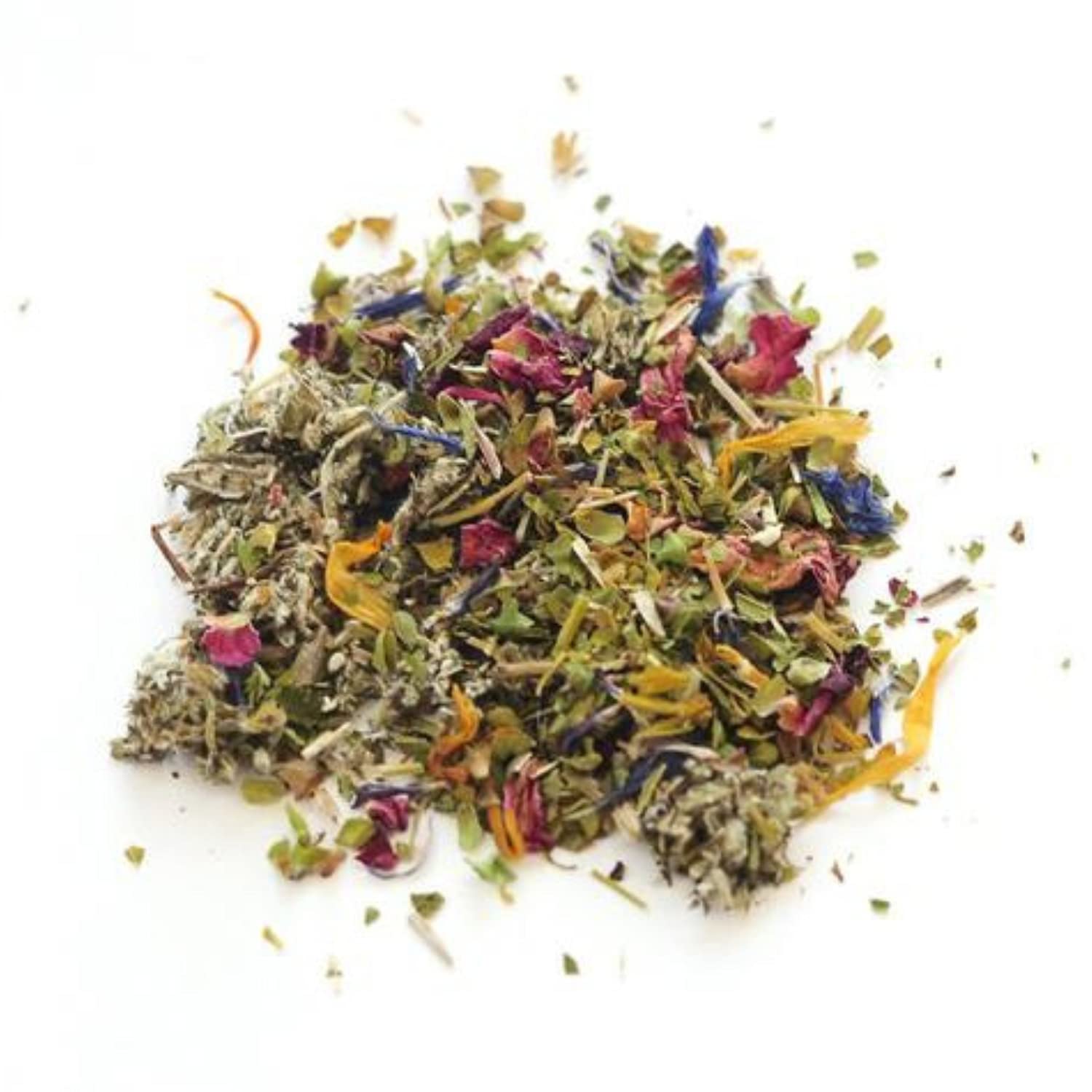 Anima Mundi Apothecary Fumée Sacrée – herbes relaxantes pour une pause apaisante.