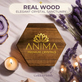 Anima Premium 7 Chakras Citrine brute offre énergie positive et clarté d'esprit.