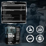 Animal Advanced Omega3: gélules sans arrière-goût, confort digestif pendant l’entraînement.