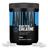 Animal créatine micronisée en capsules – emballage pratique pour une utilisation quotidienne.