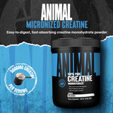 Animal Creatine Monohydrate emballage, produit fiable pour performances et endurance.