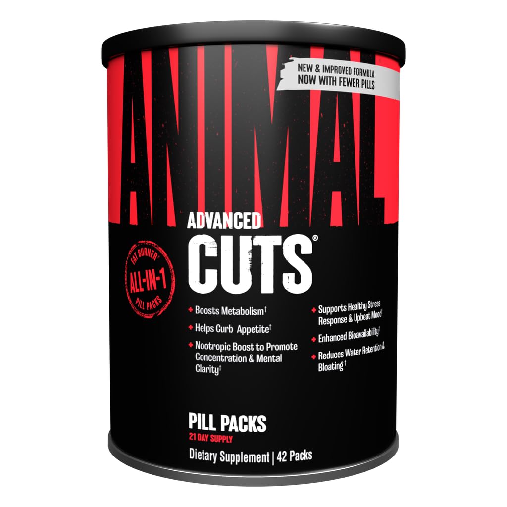 Animal Cuts : paquets individuels faciles à emporter pour soutenir le métabolisme.