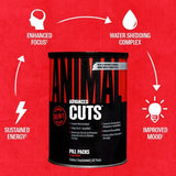 Animal Cuts : pilule stimulant optionnelle et version sans stimulant pour adapter votre routine.