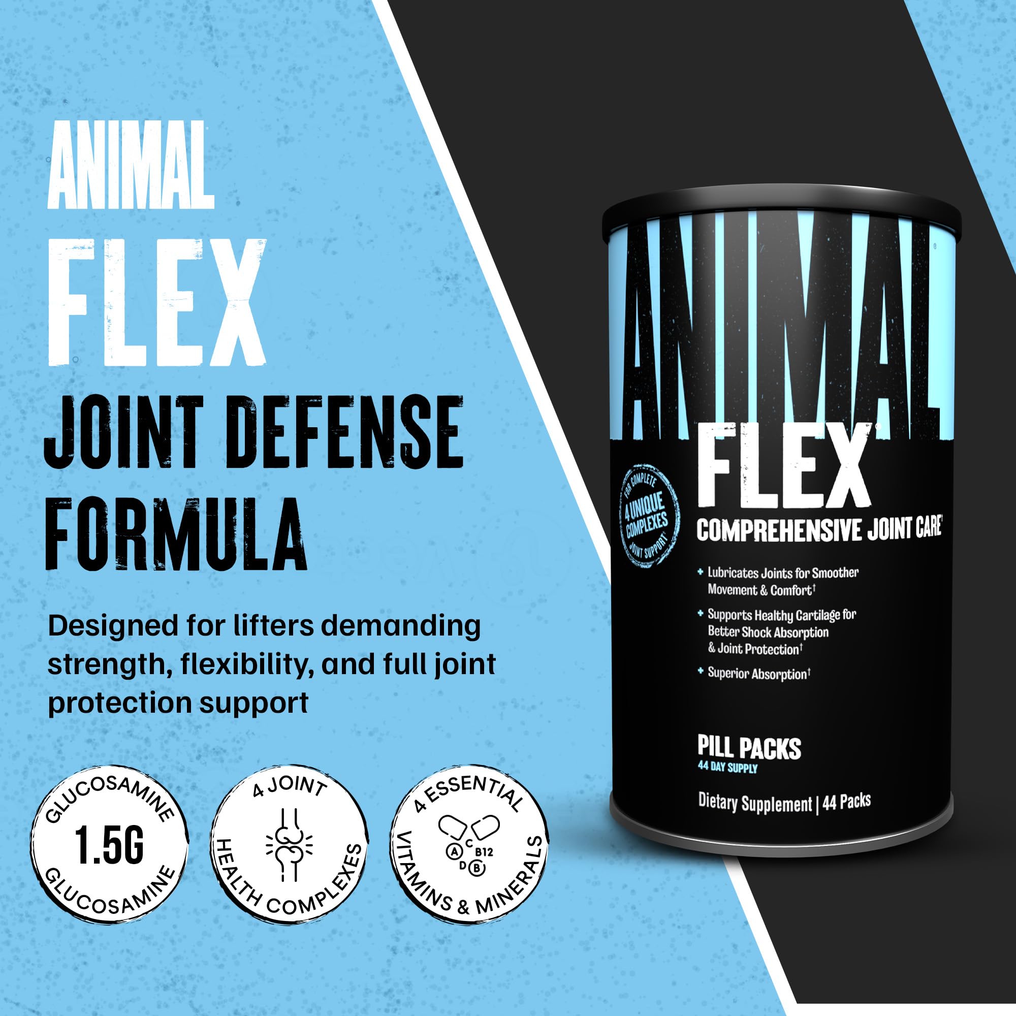 Animal Flex tablettes préportionnées pour dosage pratique