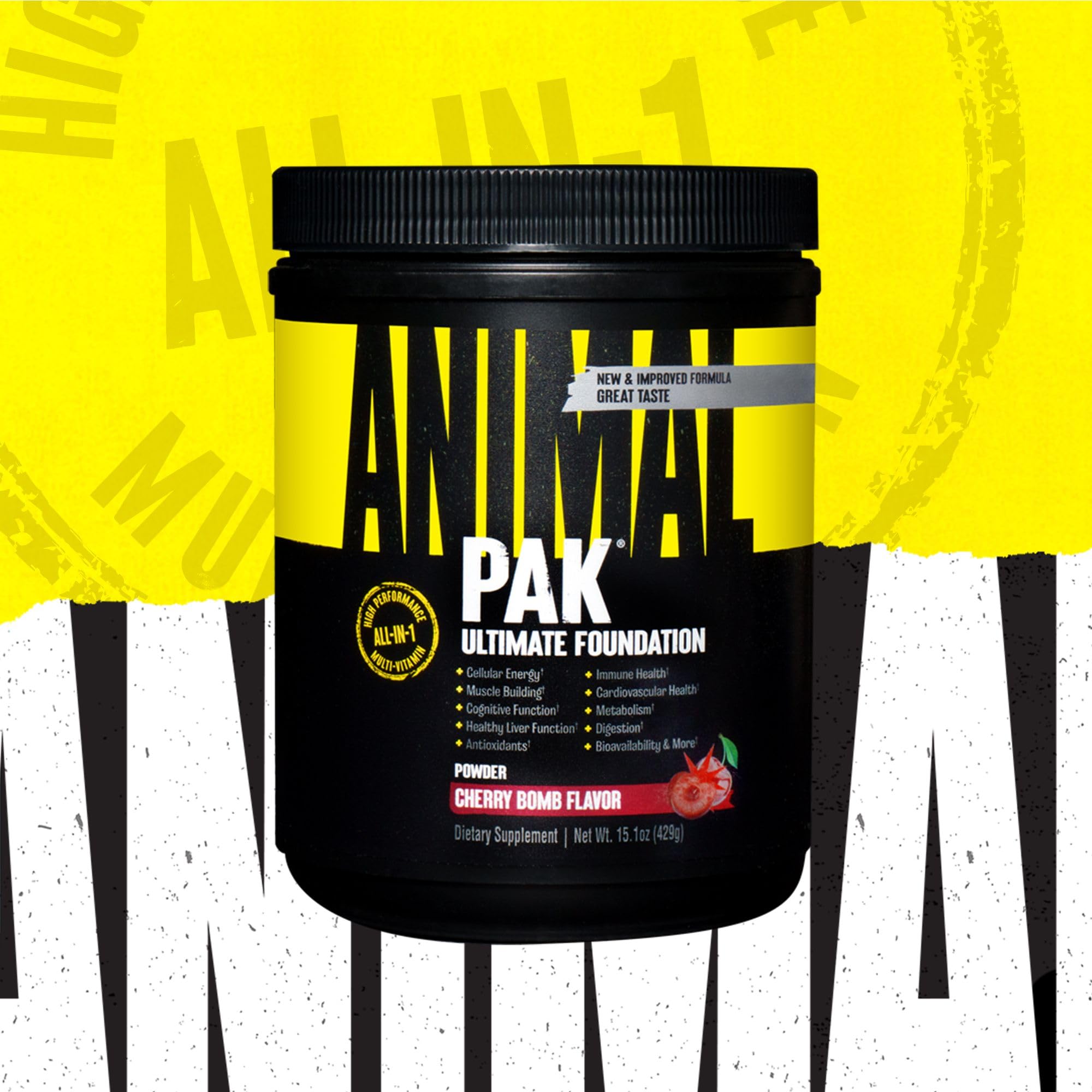 Animal Pak – meilleure absorption grâce à AstraGin et Spectra.