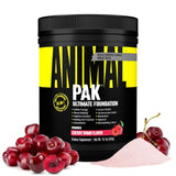 Animal Pak montre sa boîte de dosage pratique pour vos séances quotidiennes.