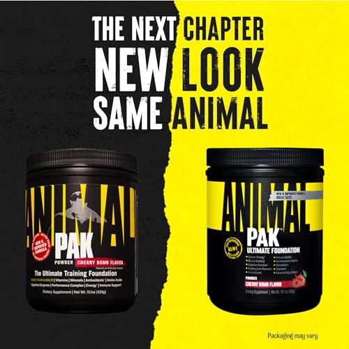 Animal Pak – ensemble d'ingrédients pour une nutrition complète.