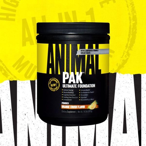 Animal Pak — mélange Spectra, source naturelle de fruits et légumes pour l’énergie.