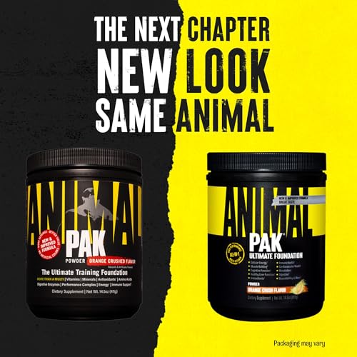 Animal Pak — poudre vitaminée complète, pratique pour les besoins quotidiens en micronutriments.