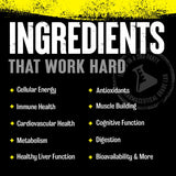 Animal Pak – athlètes utilisant le produit avant l'entraînement.