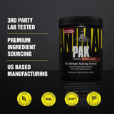 Animal Pak, utilisation quotidienne facile, énergie soutenue.