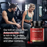 Anisx huile krill antarctique - étiquette indiquant sans OGM et sans gluten