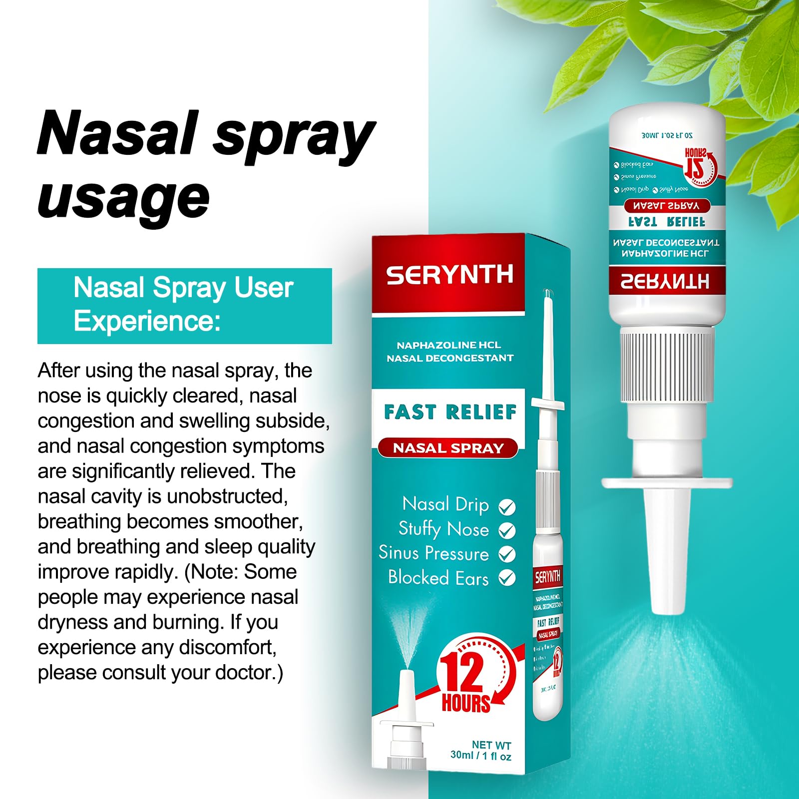 Anisx spray nasal – portable et facile à utiliser en déplacement.