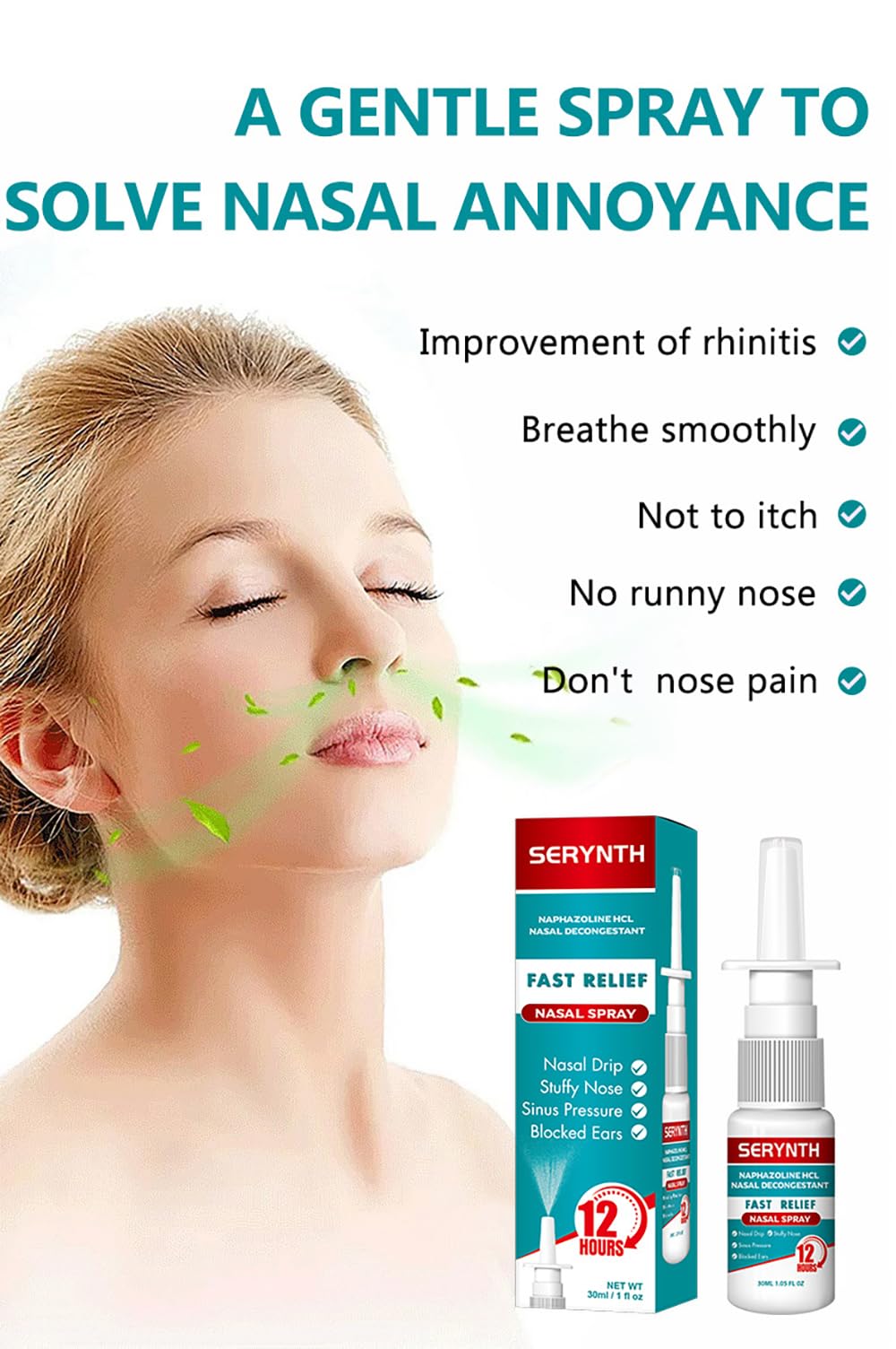Anisx spray nasal – utilisation adultes 6+, pratique sous supervision.