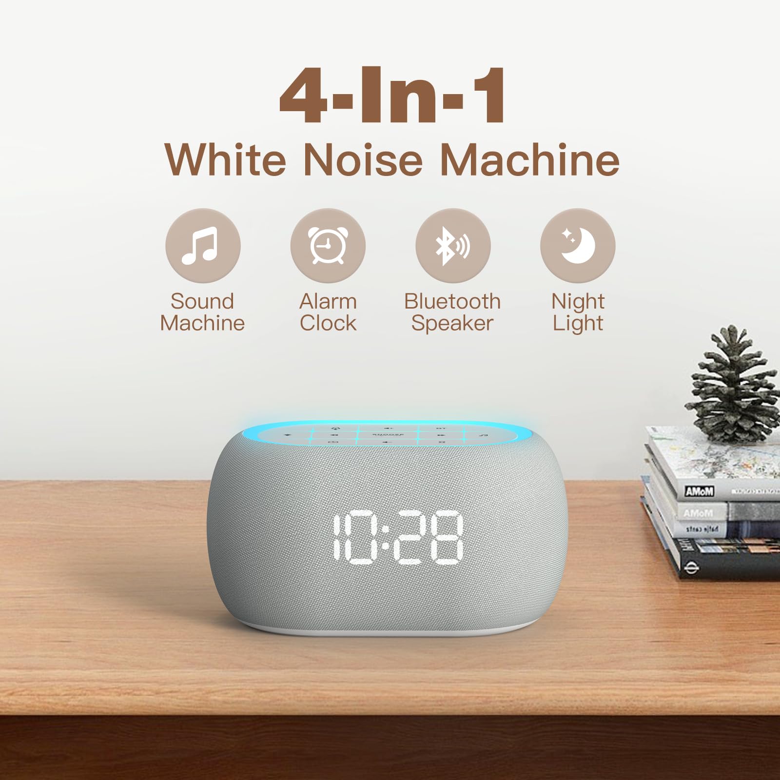 ANJANK enceinte stéréo sans fil pour musique et ambiance détendue.