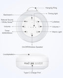 Ankilo lampe nuit chaude, 6 niveaux, pour ambiance cosy.