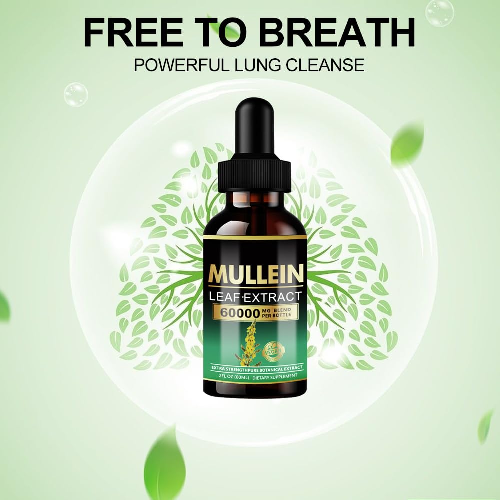 ANKUY Gouttes Mullein – ingrédients naturels pour aider la respiration