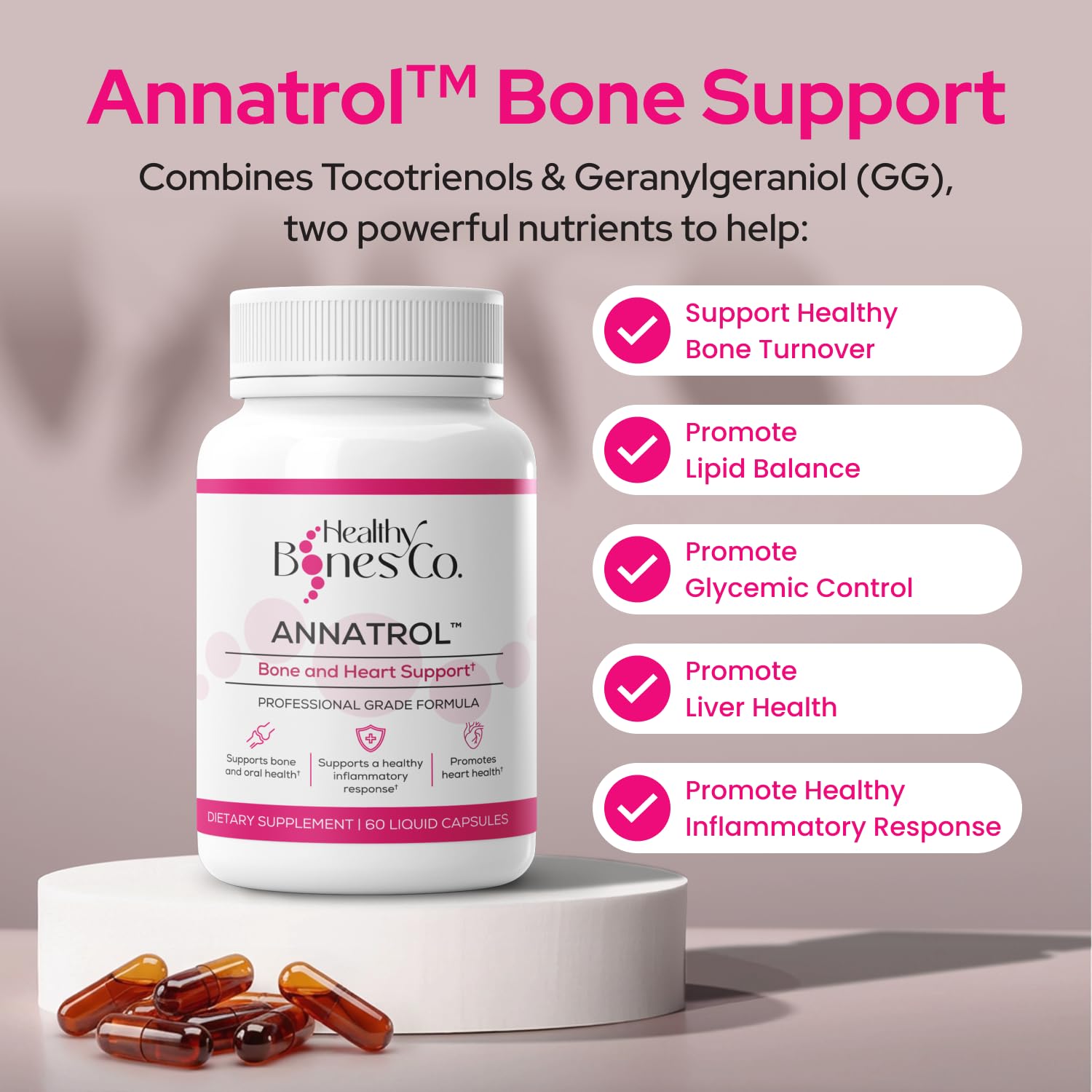Annatrol: gélules quotidiennes, complément antioxydant pour une vitalité équilibrée.