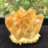Anseqinzh cluster quartz citrine méditation Reiki et protection énergétique.