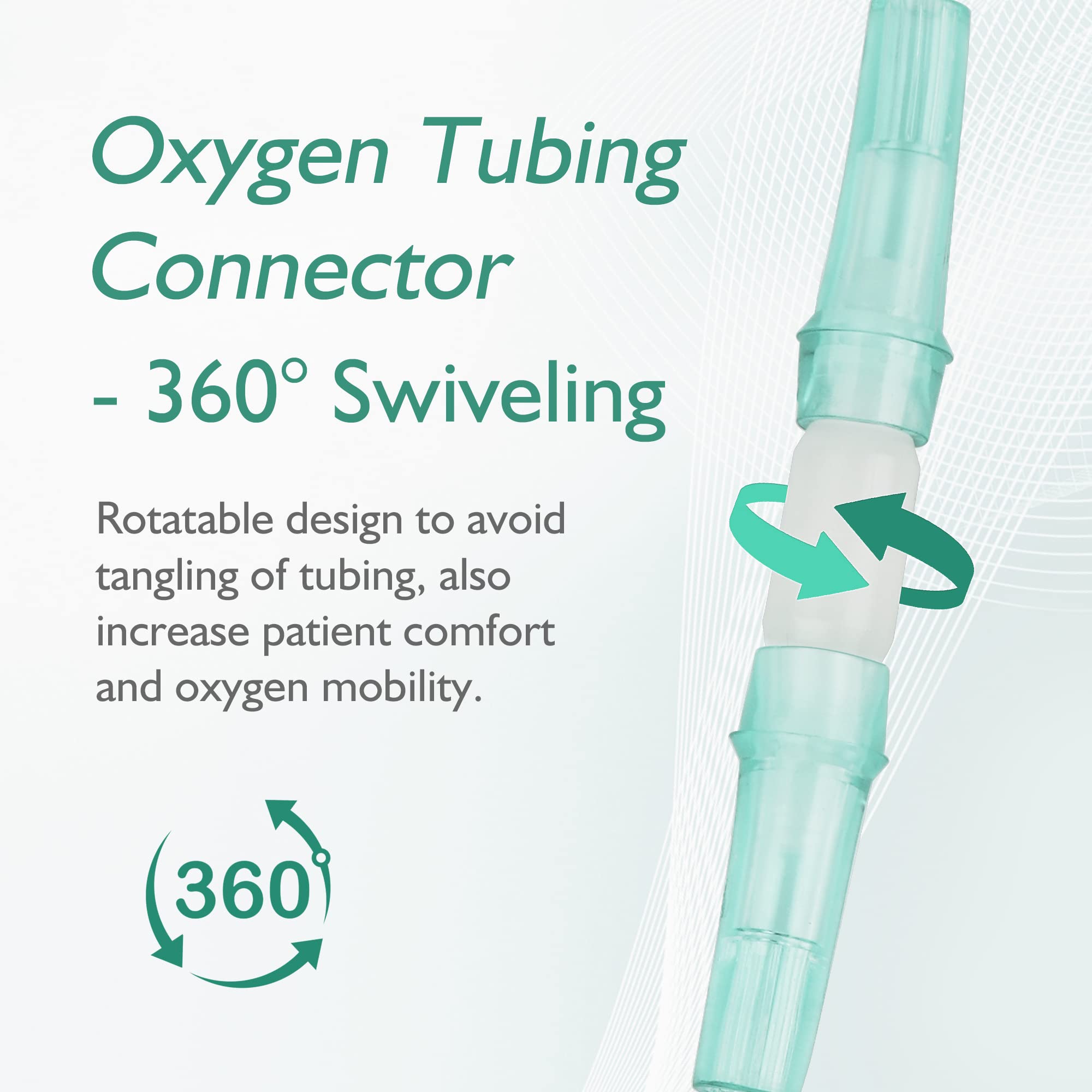 ANSNF connecteur-tube-anti-enchevetrement offre une connexion stable sans torsions.