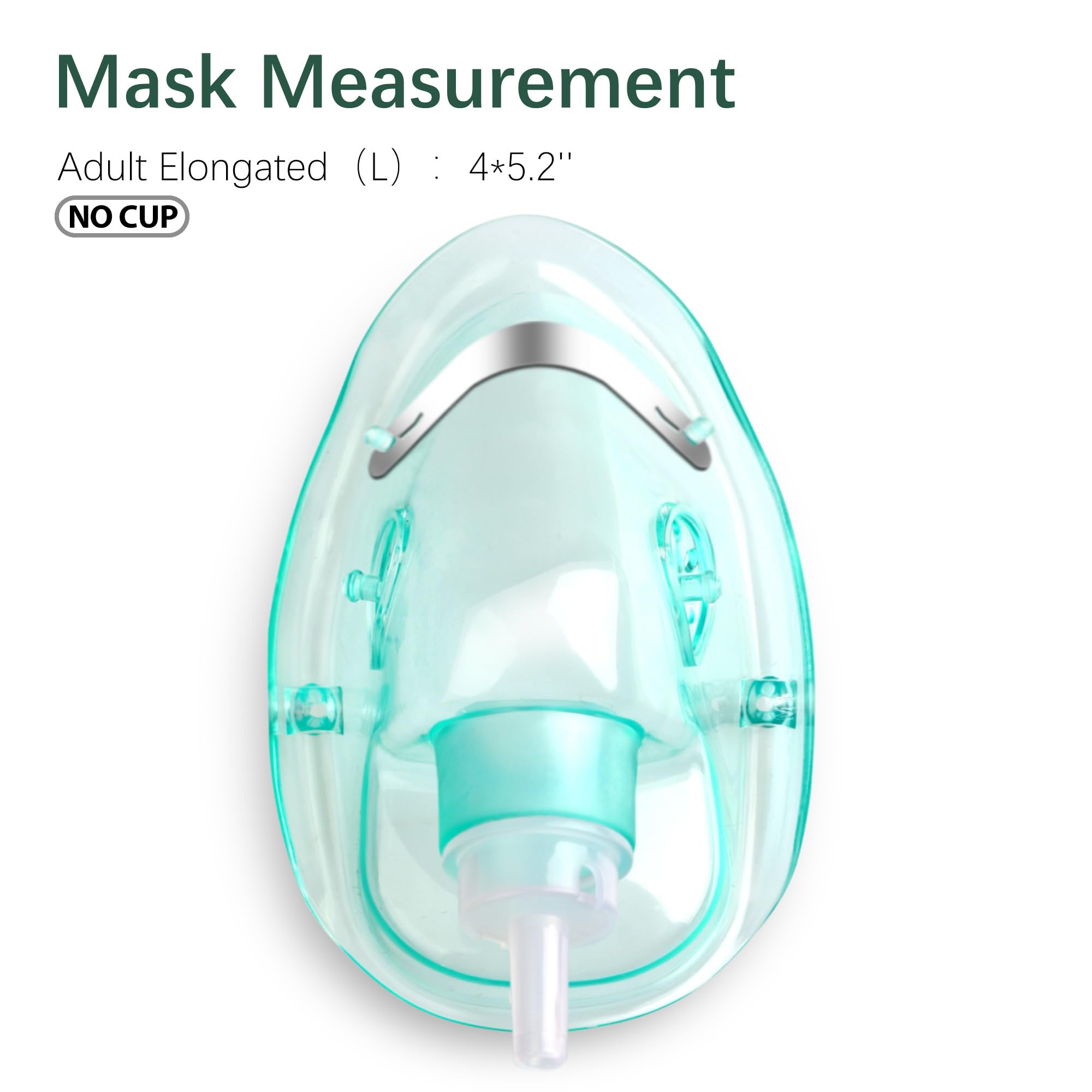 ANSNF masque d’oxygène visage réutilisable et facile à nettoyer.