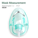 ANSNF masque d’oxygène visage réutilisable et facile à nettoyer.